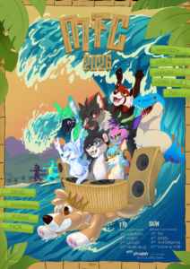 Melbourne Fur con 2026 DJ Poster